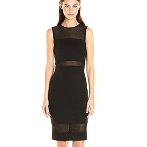 BRAND NEW Burgundy Mesh Midi Dress